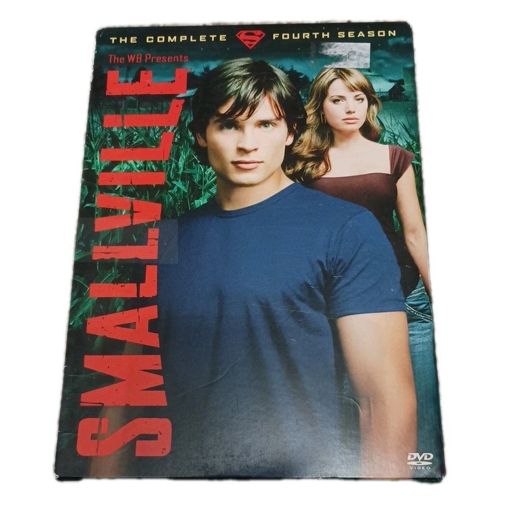 Smallville The Complete Fourth Season DVD 2005 6-Disc Set Superman Tom Welling